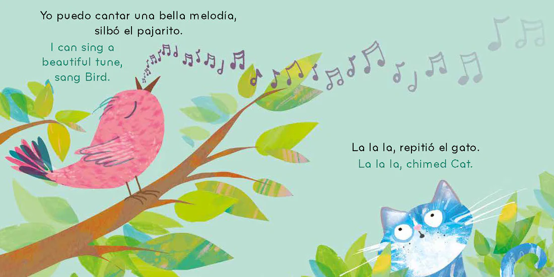 El Gato y el Pajarito/ Cat and Bird - Board book Edition