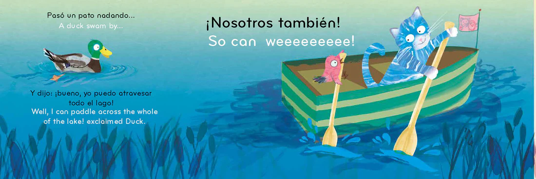 El Gato y el Pajarito/ Cat and Bird - Board book Edition