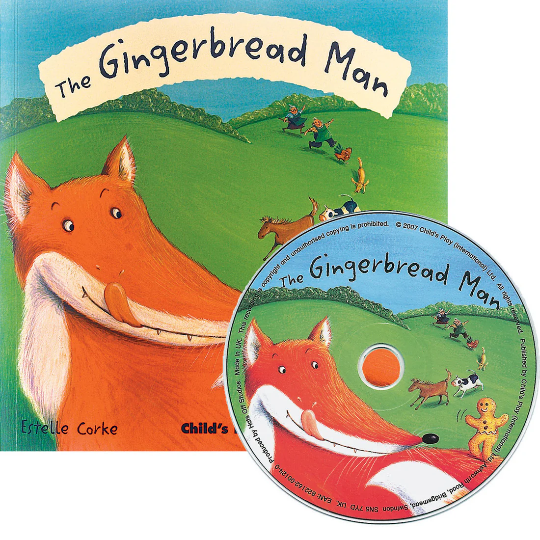 The Gingerbread Man - Softcover with CD Edition