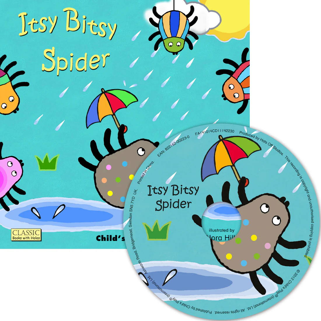 Itsy Bitsy Spider - Softcover with CD Edition