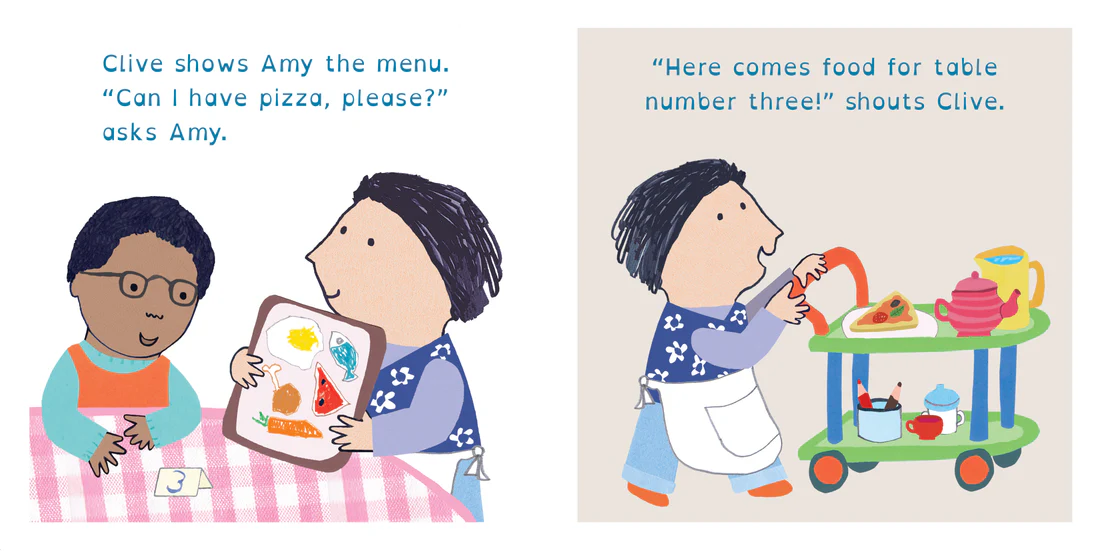 Clive is a Waiter - Board book Edition
