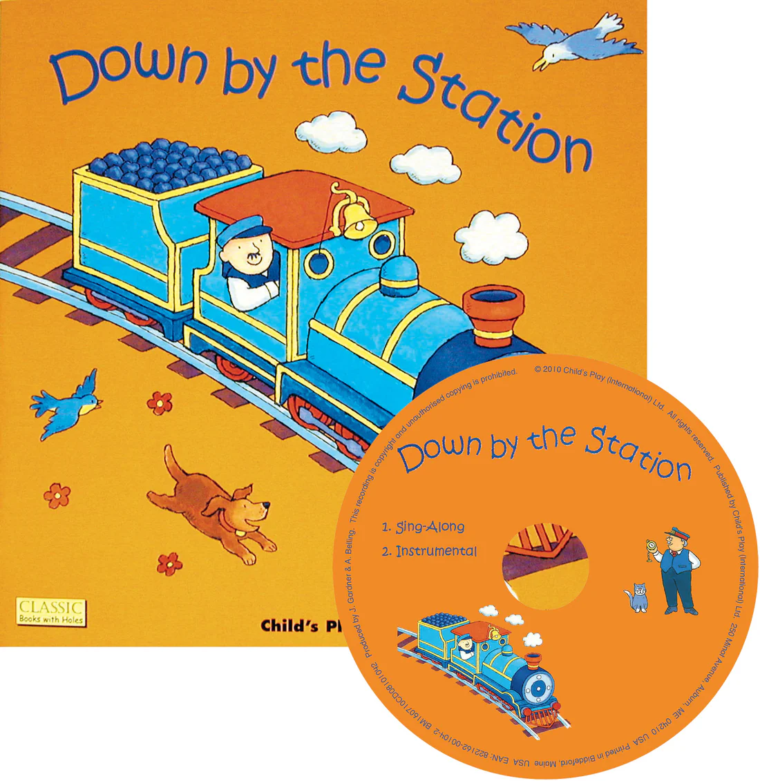 Down by the Station - 8x8 Softcover with CD Edition