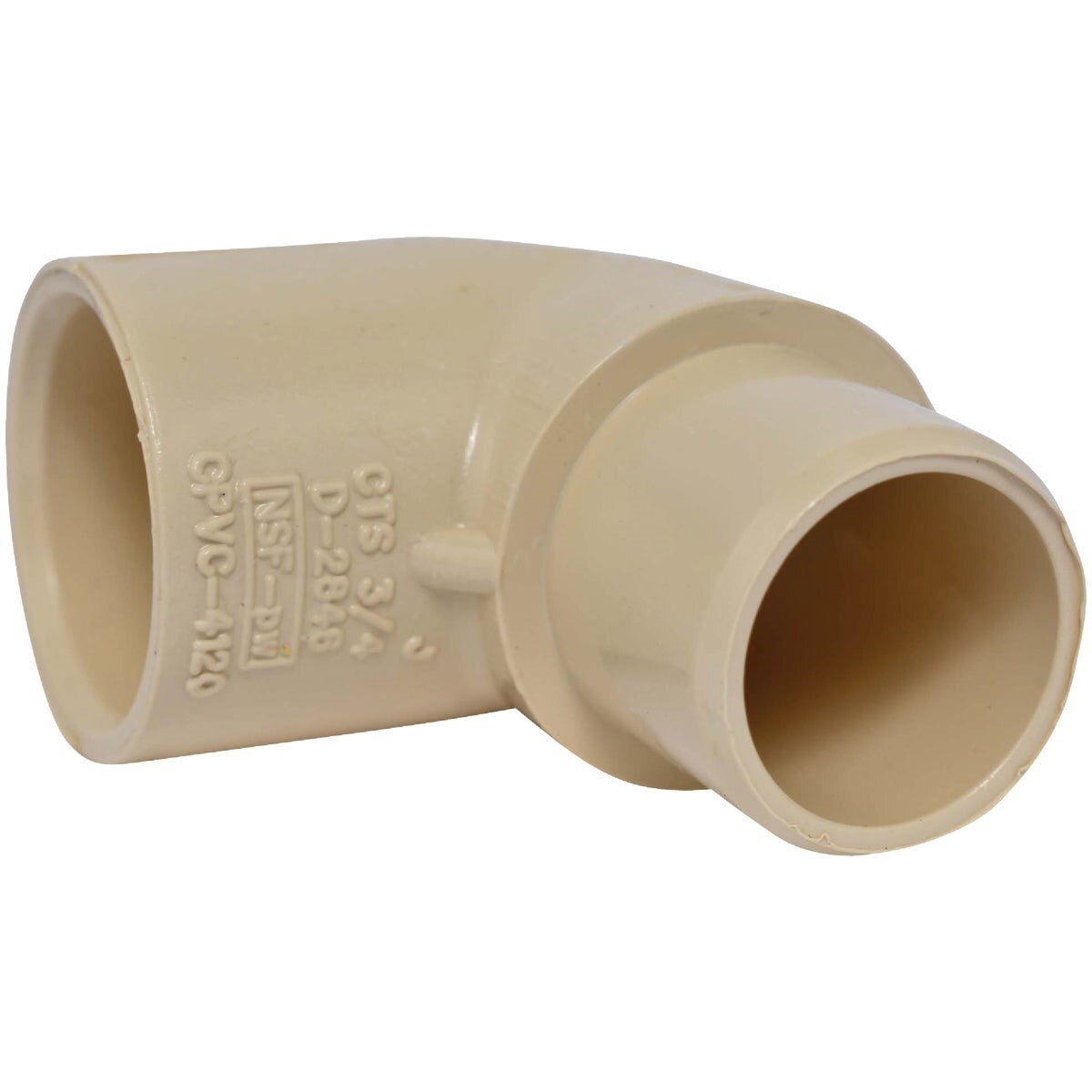 CTS 02304  0800HA Charlotte Pipe 3/4 In. Slip x Slip 90 Deg. CPVC Street Elbow (1/4 Bend)