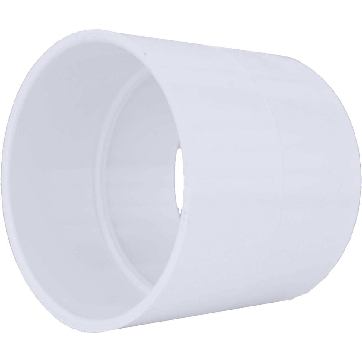 Charlotte Pipe 6 In. Hub Schedule 40 DWV PVC Coupling
