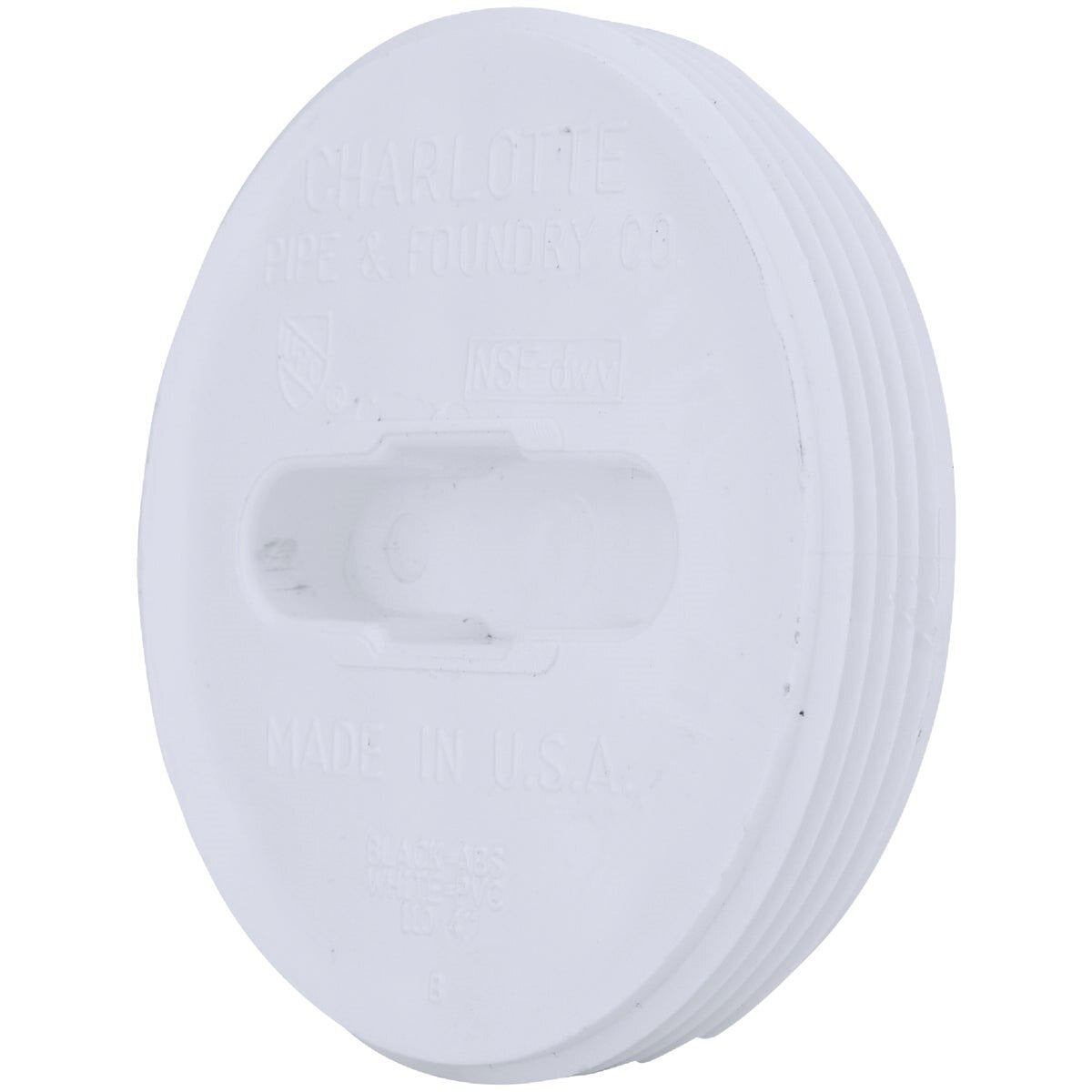 Charlotte Pipe 4 In. Schedule 40 DWV Toe-Saver PVC Floor Plug