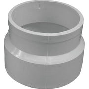 Charlotte Pipe 4 In. Hub x SPG Schedule 40 DWV No-Hub PVC Adapter