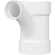 Charlotte Pipe 4 In. X 4 In. X 2 In. Reducing Tee-Wye PVC Tee