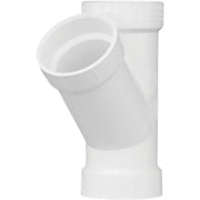 Charlotte Pipe 2 In. Schedule 40 DWV Hub PVC Wye