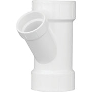 Charlotte Pipe 3 In. x 2 In. Schedule 40 DWV Reducing PVC Wye
