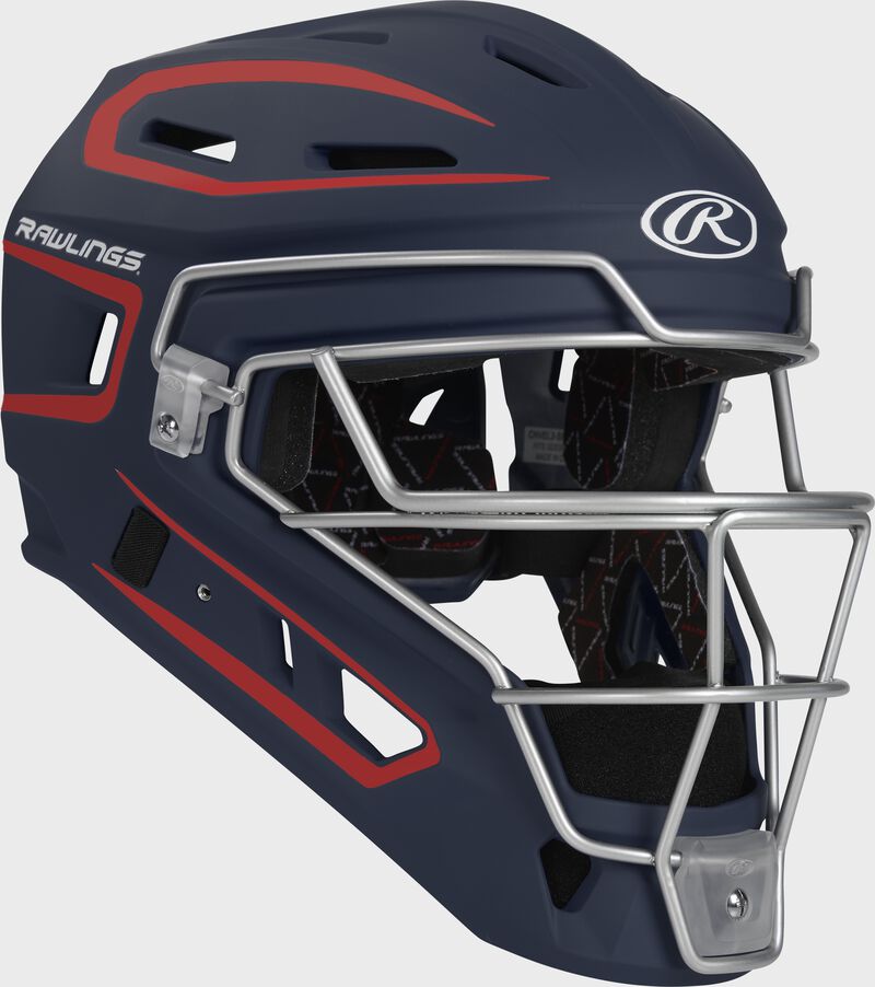 Rawlings Velo 2.0 Youth Catchers Set - Navy/Scarlet/White