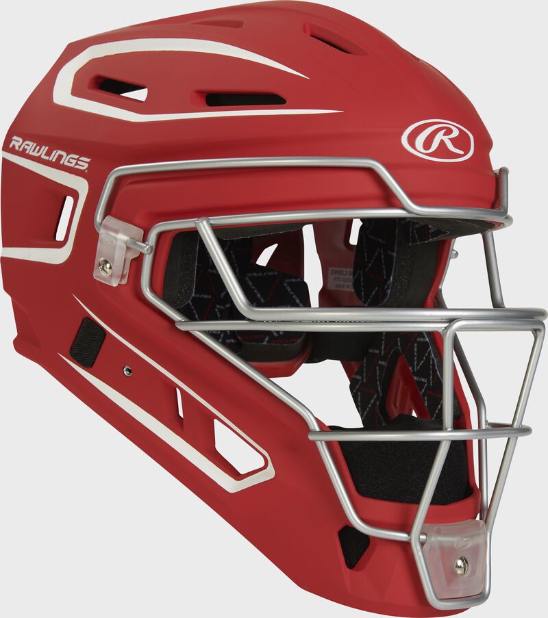 Rawlings Velo 2.0 Intermediate Catchers Set - Scarlet/White