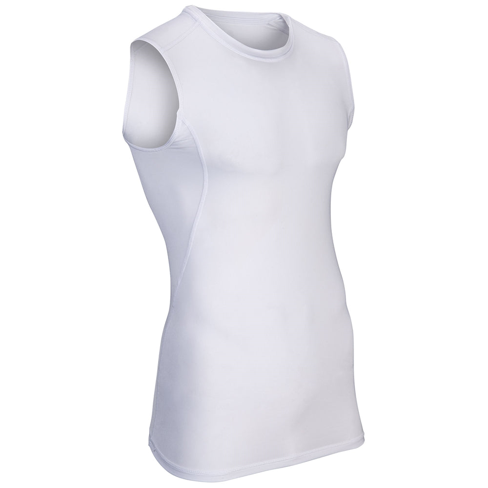 Lightning 2.0 Compression Sleeveless Jersey - White - Adult - Small
