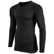 Lightning 2.0 Compression Long Sleeve Jersey - Black - Adult - 4XL