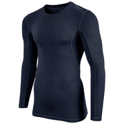 Lightning 2.0 Compression Long Sleeve Jersey - Navy - Youth - Small