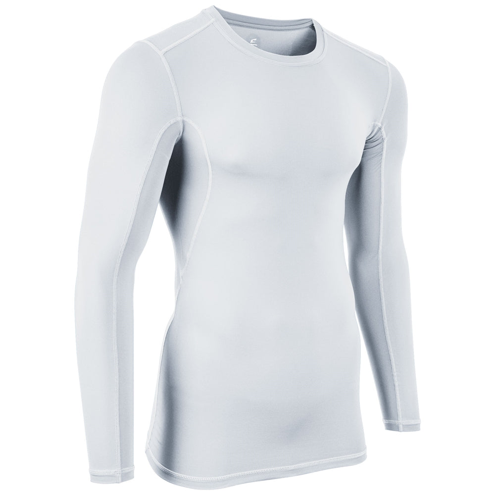 Lightning 2.0 Compression Long Sleeve Jersey - White - Adult - 3XL