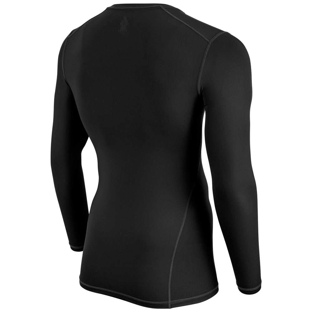 Lightning 2.0 Compression Long Sleeve Jersey - Black - Youth - Medium