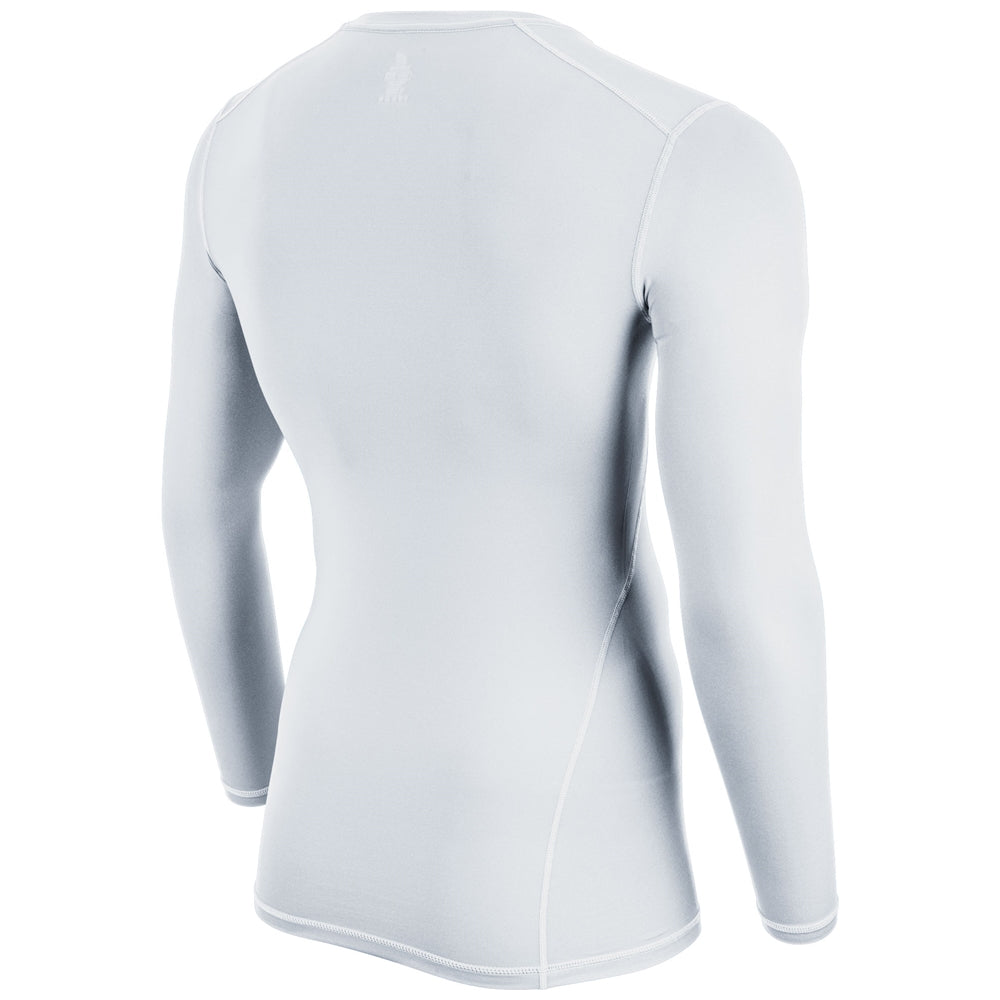 Lightning 2.0 Compression Long Sleeve Jersey - White - Adult - XXLarge