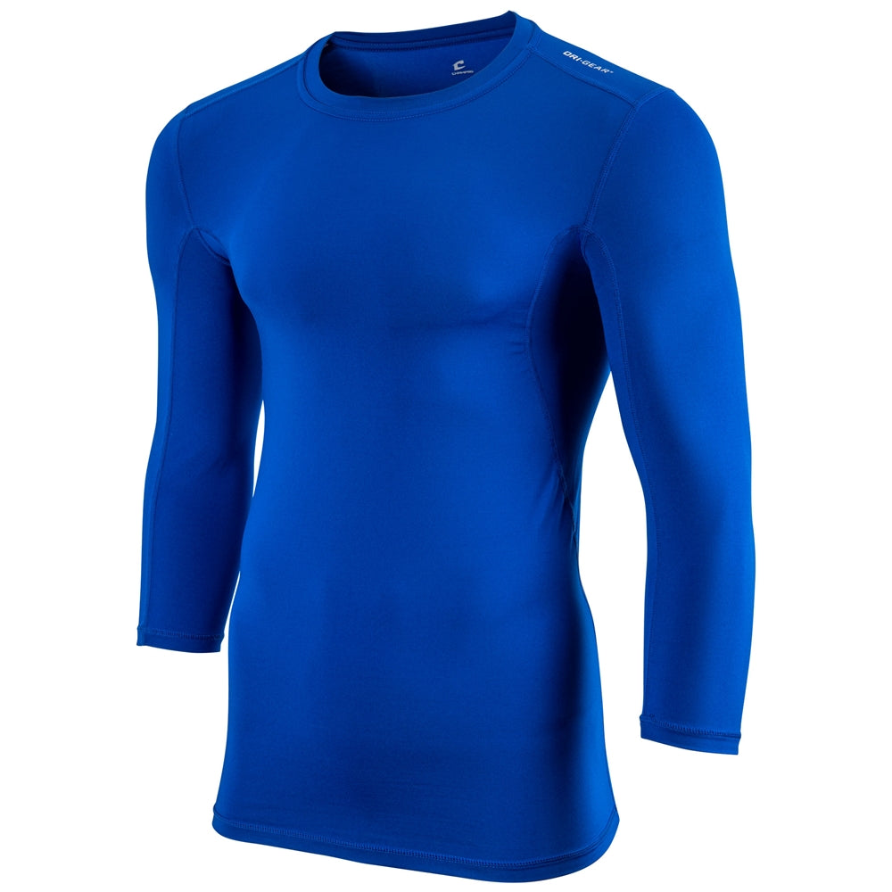 Lightning 2.0 Compression 3/4 Sleeve Jersey - Royal - Adult - XXLarge