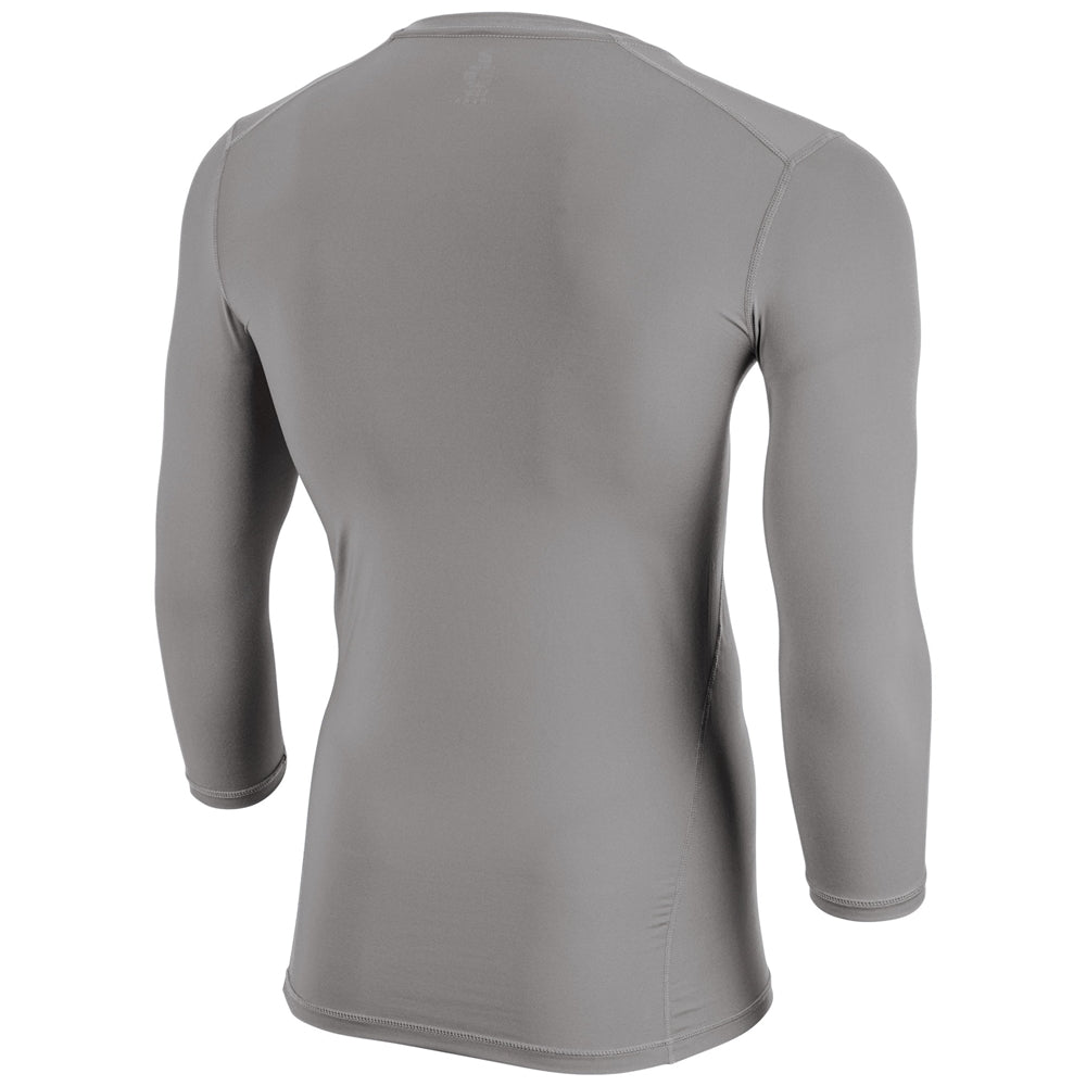 Lightning 2.0 Compression 3/4 Sleeve Jersey - Grey - Youth - Small