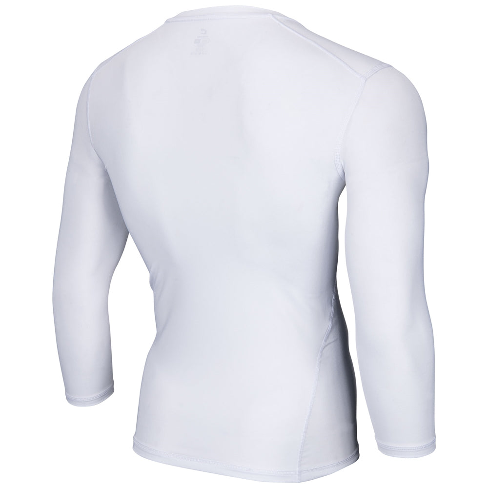 Lightning 2.0 Compression 3/4 Sleeve Jersey - White - Youth - Small