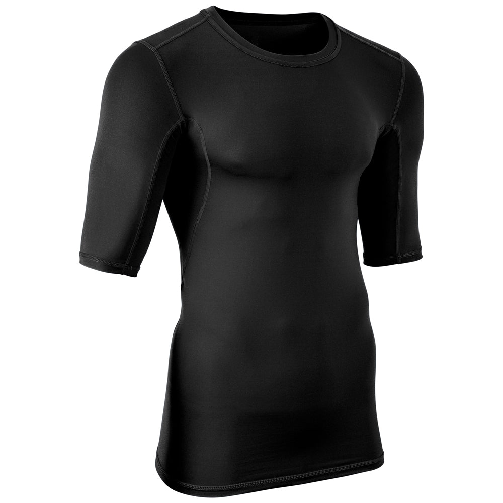 Lightning 2.0 Compression Half Sleeve Jersey - Black - Youth - Small
