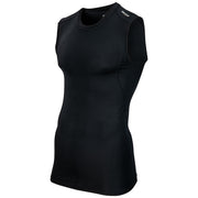 Compression Sleeveless Shirt - Black - Adult - Large