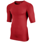 Compression Half Sleeve Shirt - Scarlet - Adult - Extra-Large