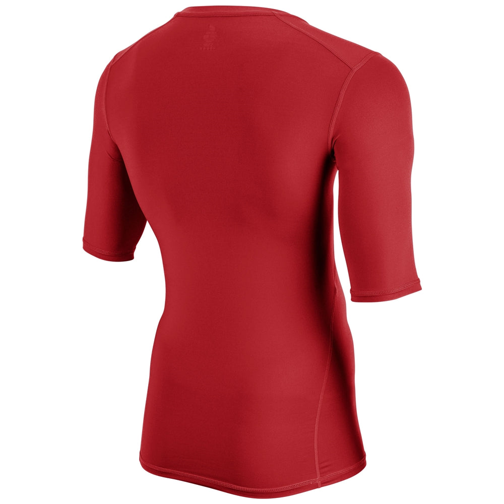 Compression Half Sleeve Shirt - Scarlet - Adult - XXLarge