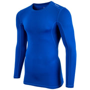 Compression Long Sleeve Shirt - Royal - Adult - 4XL