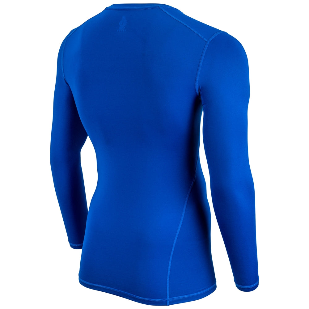 Compression Long Sleeve Shirt - Royal - Adult - Medium