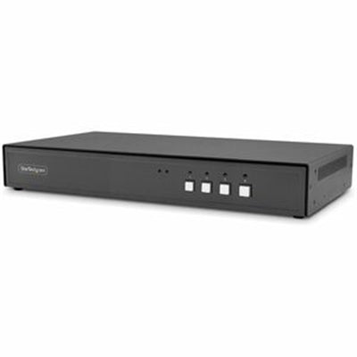 StarTech.com Secure 4-Port KVM Switch. DVI. NIAP 4.0 Desktop KVM for K
