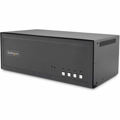 StarTech.com Secure 4-Port Quad-Monitor KVM Switch. HDMI / DisplayPort
