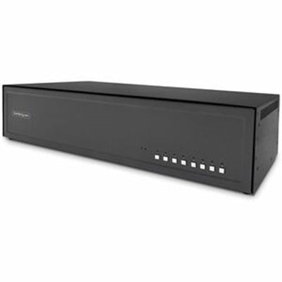 StarTech.com Secure 8-Port Dual-Monitor KVM Switch. DisplayPort. 4K 30
