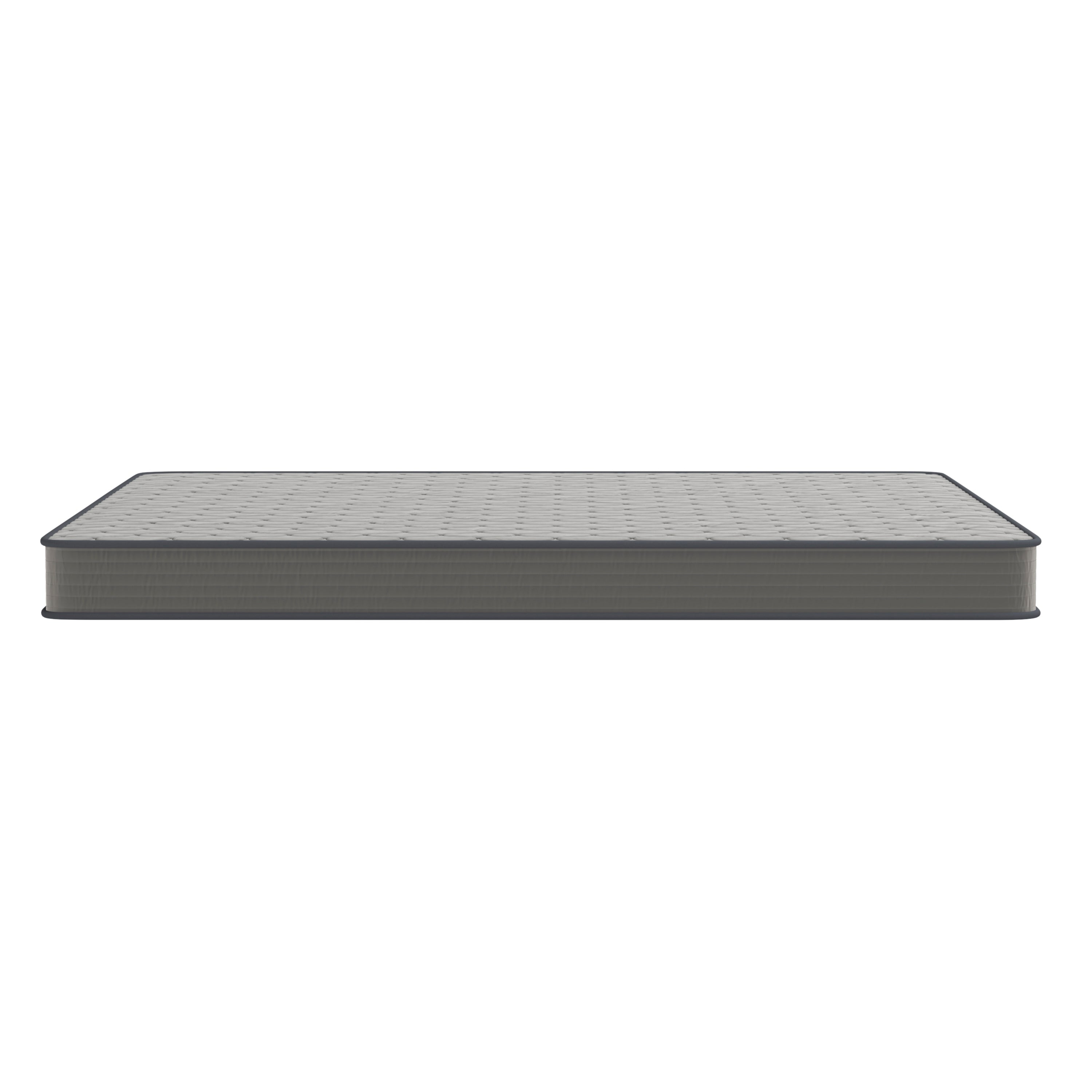 Capri Comfortable Sleep 6 Inch CertiPUR-US Certified Spring Mattress, King Mattress in a Box