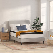 Capri Comfortable Sleep Firm 12 Inch CertiPUR-US Certified Hybrid Pocket Spring Mattress, Extra Firm Feel, Durable Support, Full Mattress in a Box