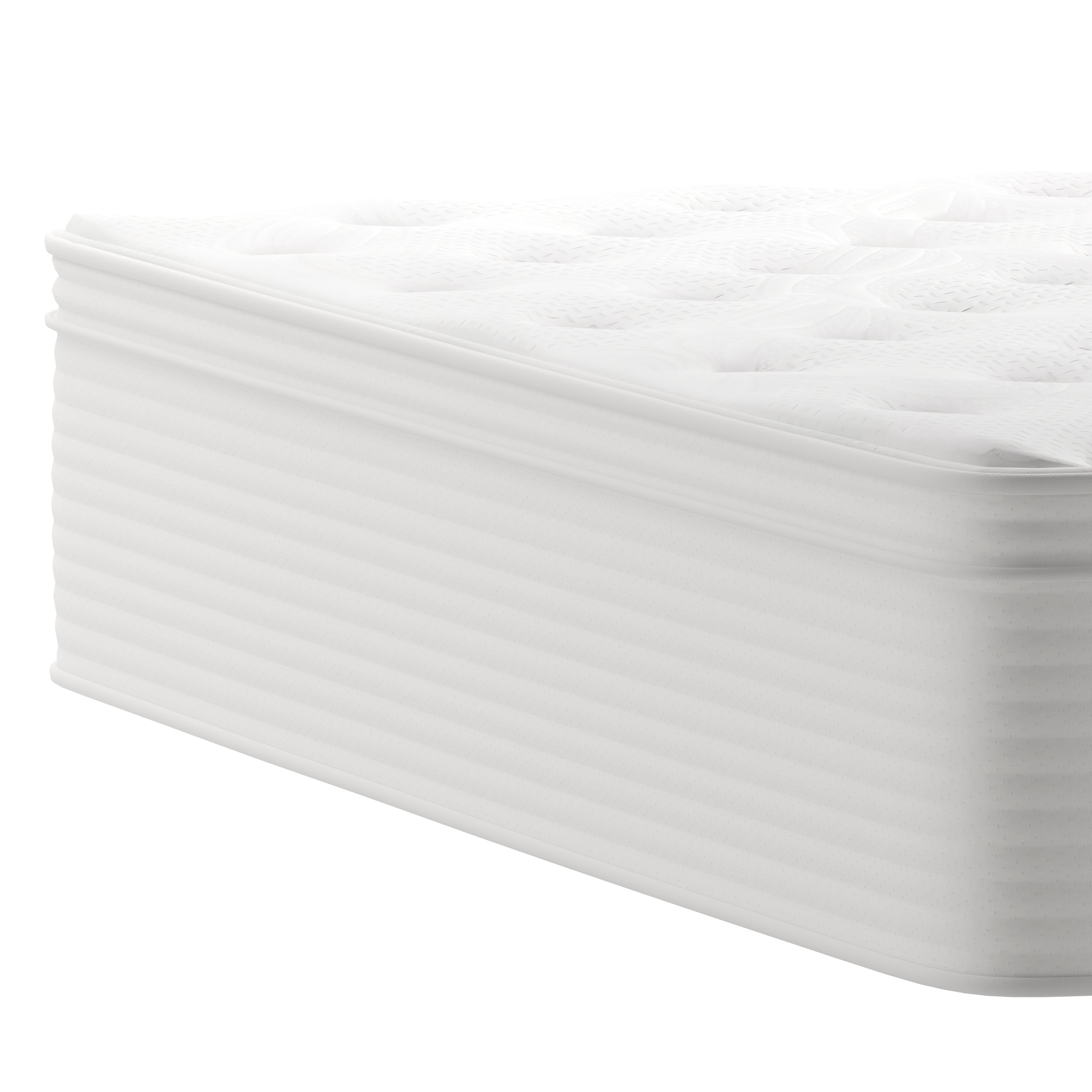 Vista Hospitality Grade Commercial Full Mattress in a Box 14 Inch, Premium Memory Foam Hybrid Pocket Spring Mattress with Reinforced Edge Support