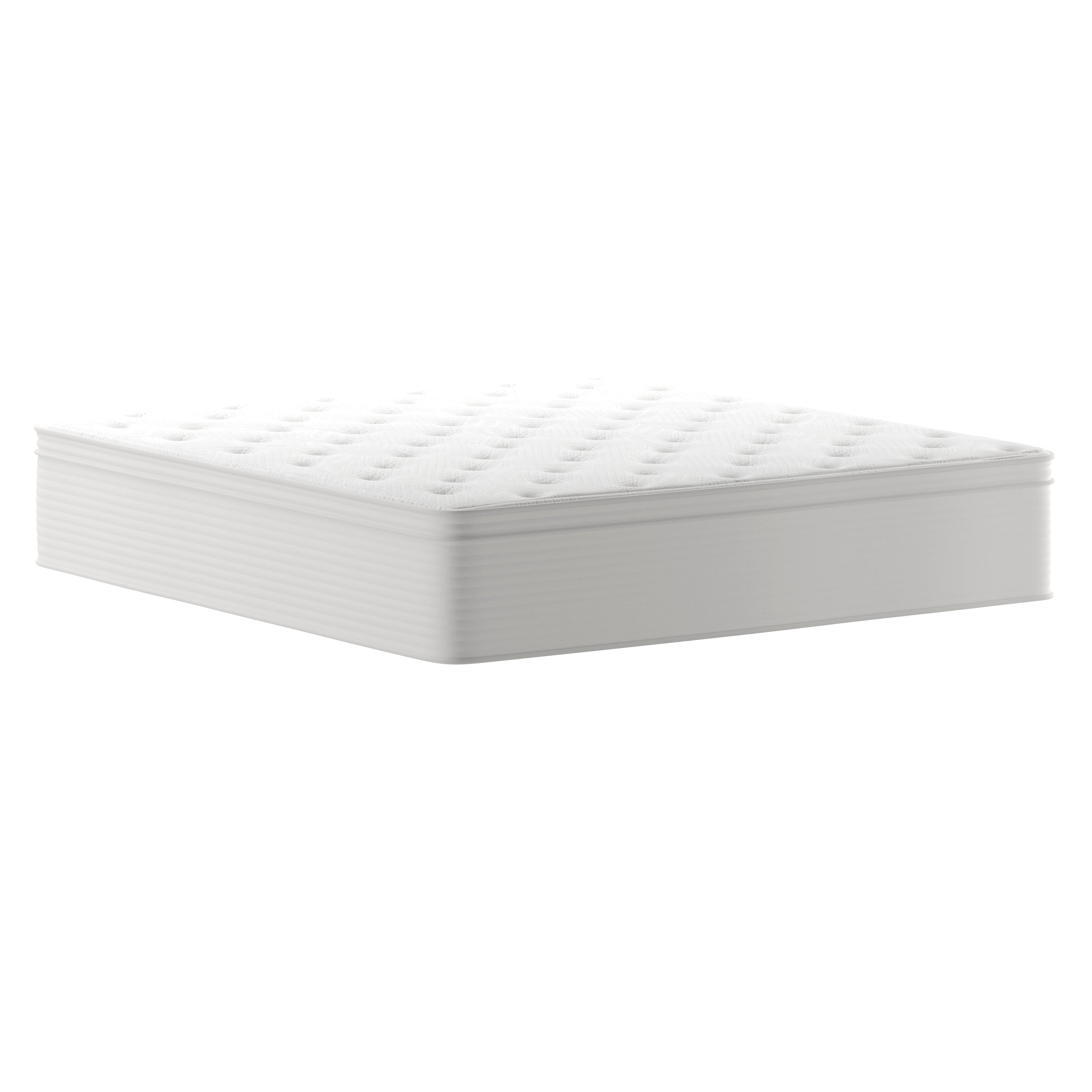 Vista Hospitality Grade Commercial King Mattress in a Box 14 Inch, Premium Memory Foam Hybrid Pocket Spring Mattress with Reinforced Edge Support