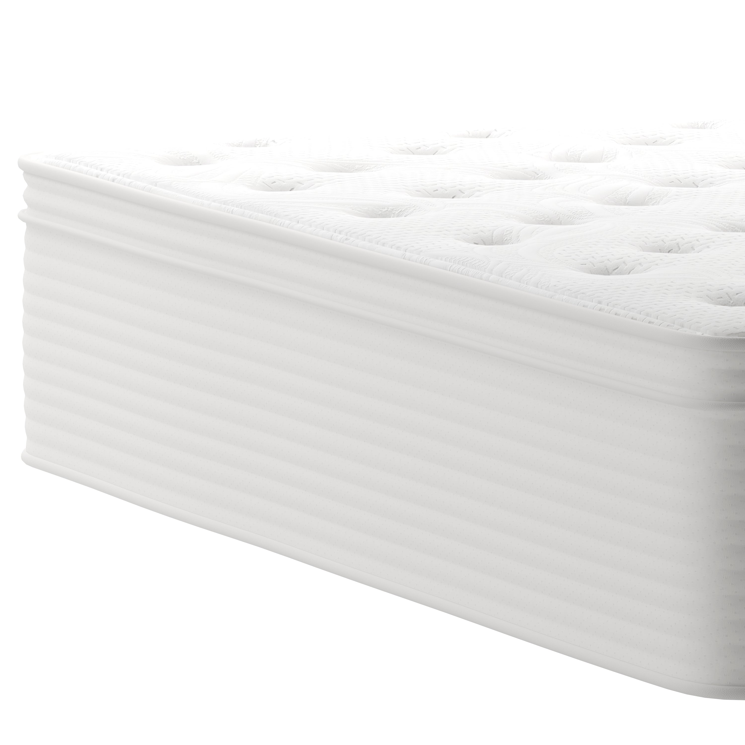 Vista Hospitality Grade Commercial King Mattress in a Box 14 Inch, Premium Memory Foam Hybrid Pocket Spring Mattress with Reinforced Edge Support