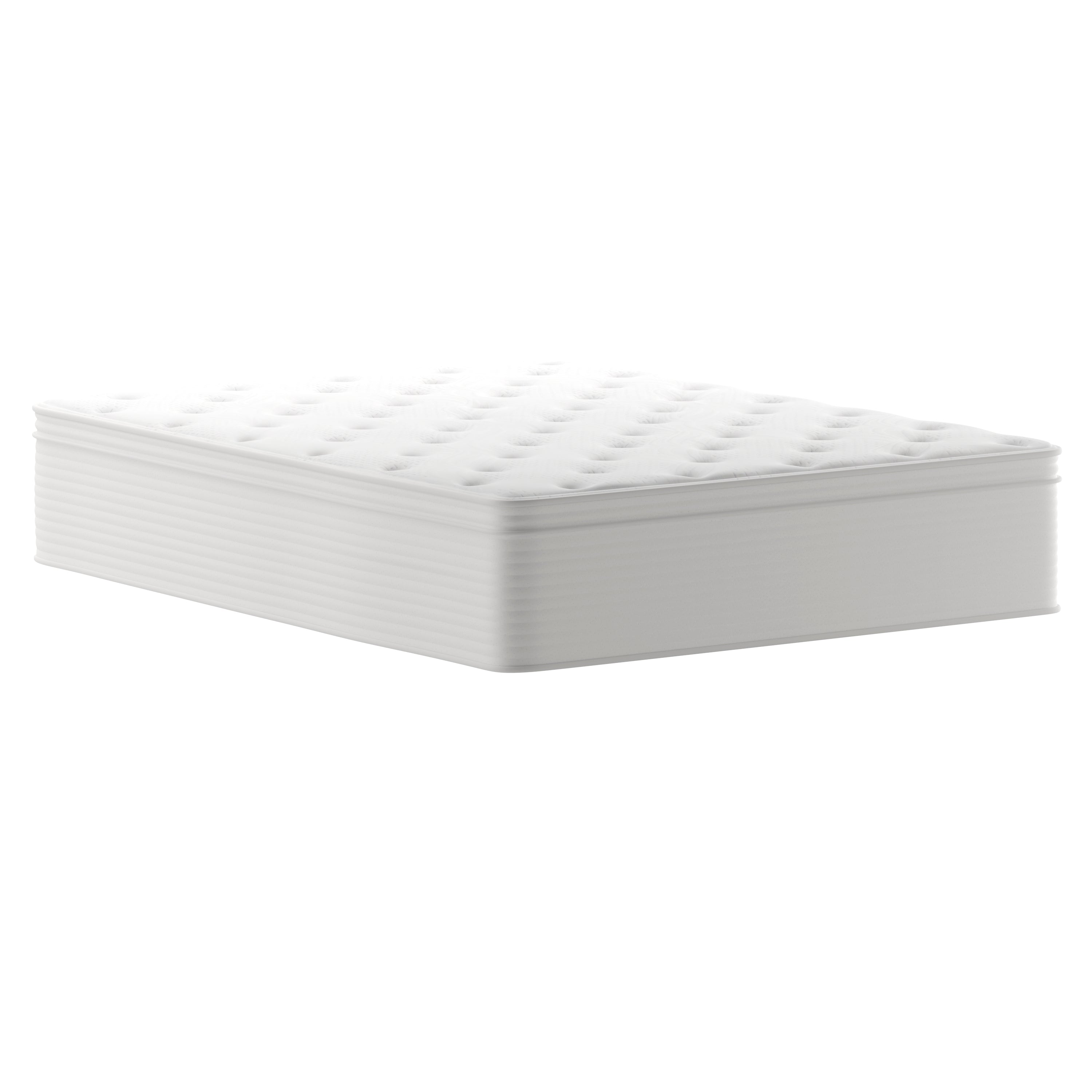 Vista Hospitality Grade Commercial Queen Mattress in a Box 14 Inch, Premium Memory Foam Hybrid Pocket Spring Mattress with Reinforced Edge Support