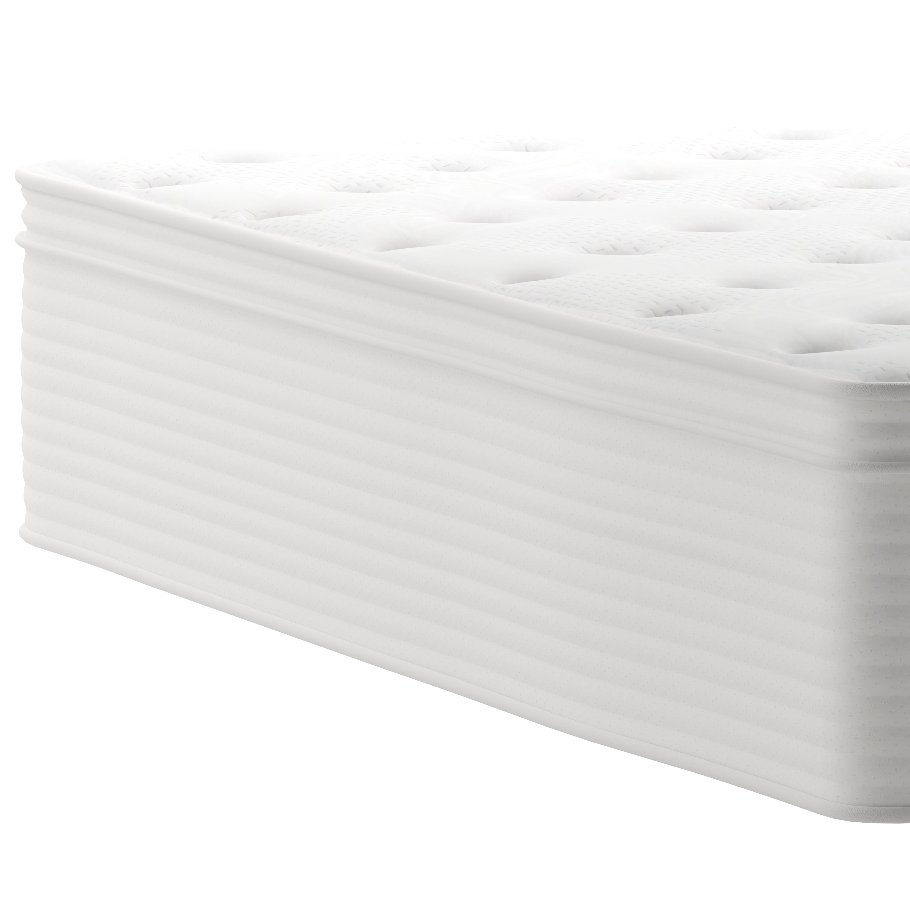 Vista Hospitality Grade Commercial Queen Mattress in a Box 14 Inch, Premium Memory Foam Hybrid Pocket Spring Mattress with Reinforced Edge Support