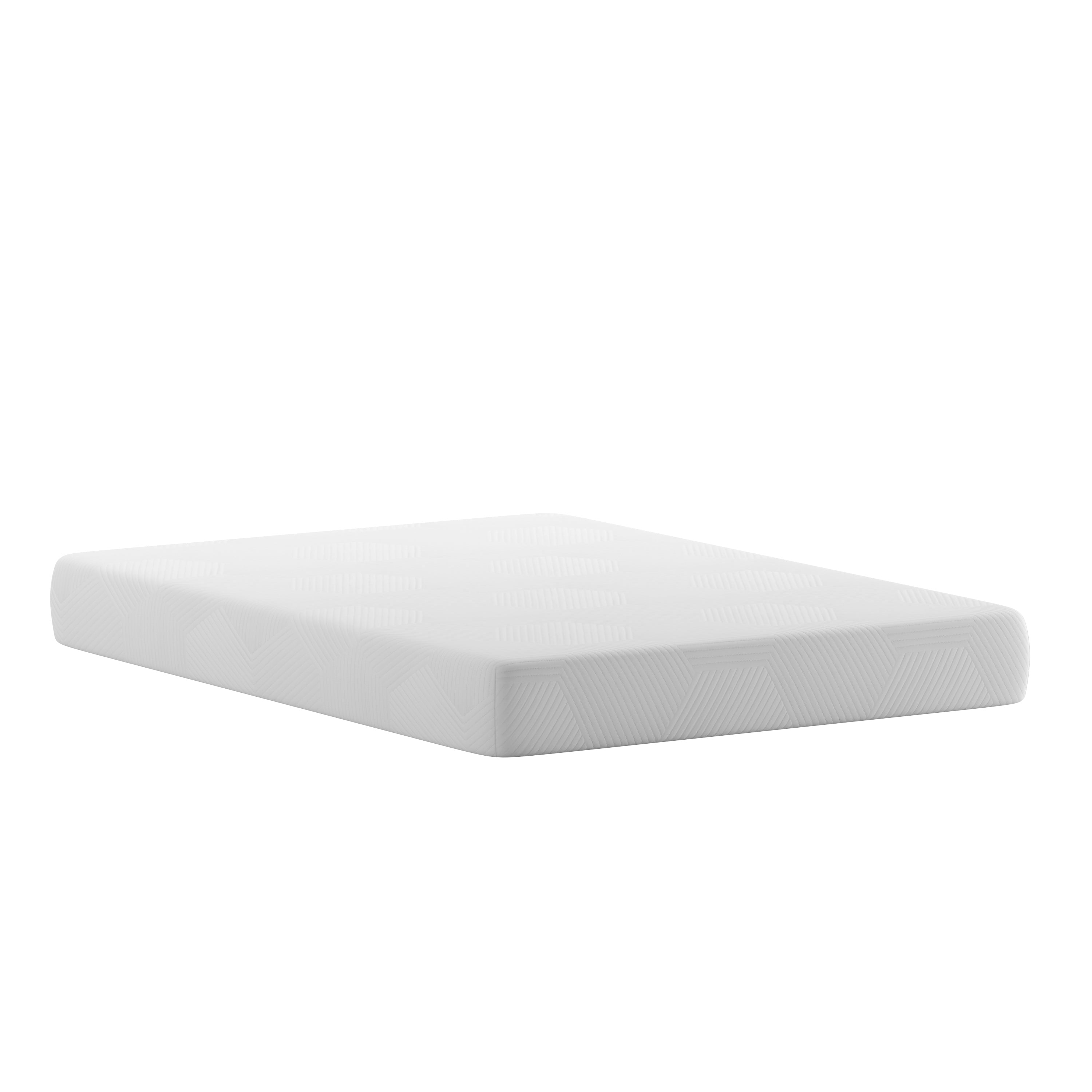 Jasmine Charcoal & Green Tea Cooling Gel Memory Foam 8 Inch CertiPUR-US, Supportive Pressure Relief, Full Mattress in a Box