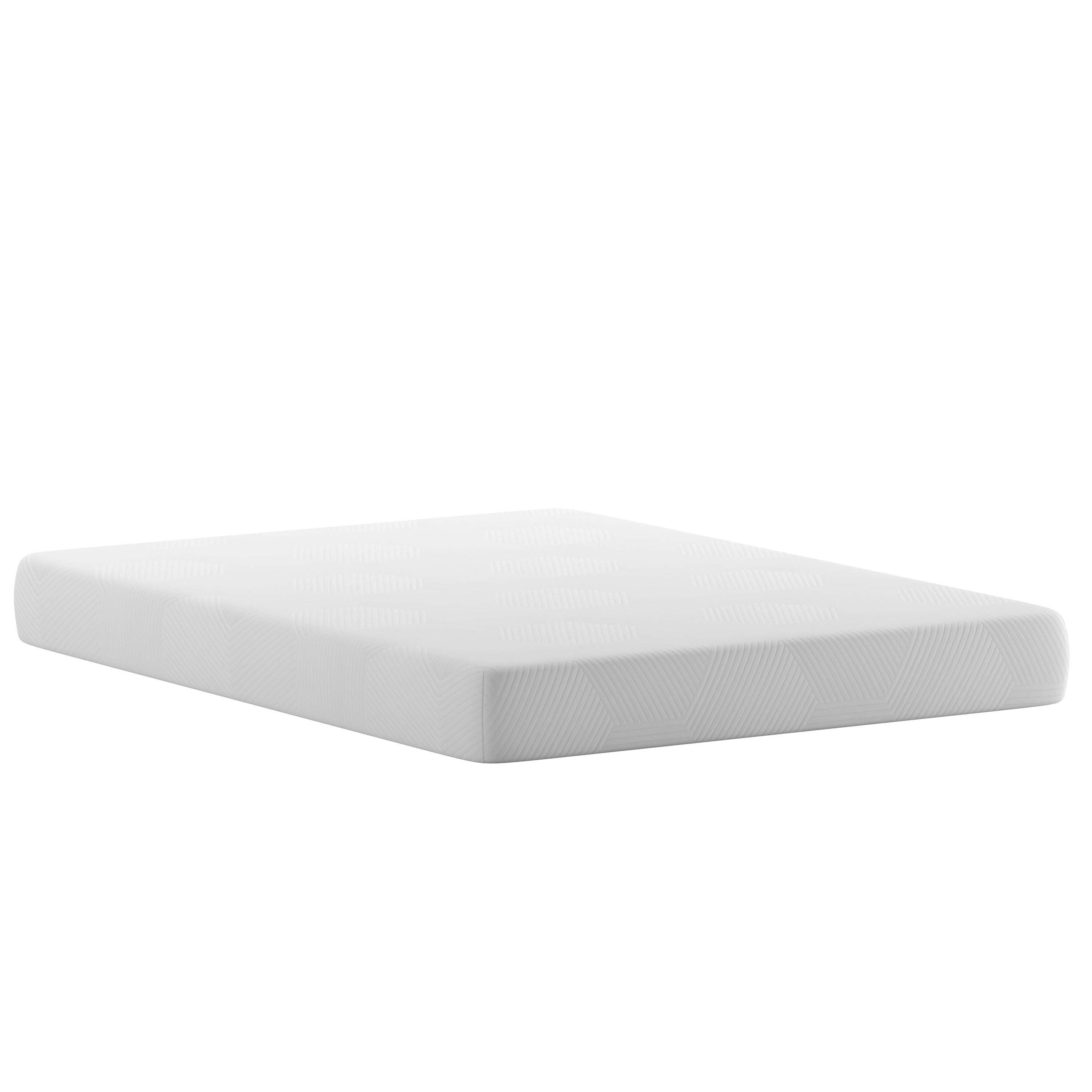 Jasmine Charcoal & Green Tea Cooling Gel Memory Foam 8 Inch CertiPUR-US, Supportive Pressure Relief, Queen Mattress in a Box
