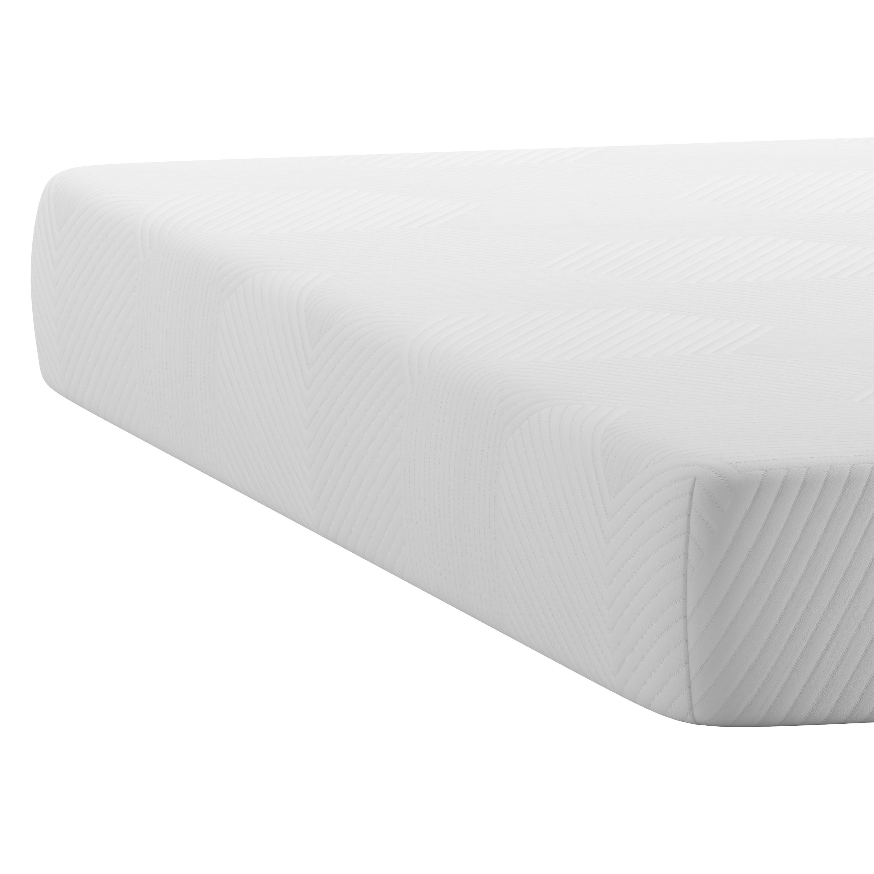 Jasmine Charcoal & Green Tea Cooling Gel Memory Foam 8 Inch CertiPUR-US, Supportive Pressure Relief, Queen Mattress in a Box