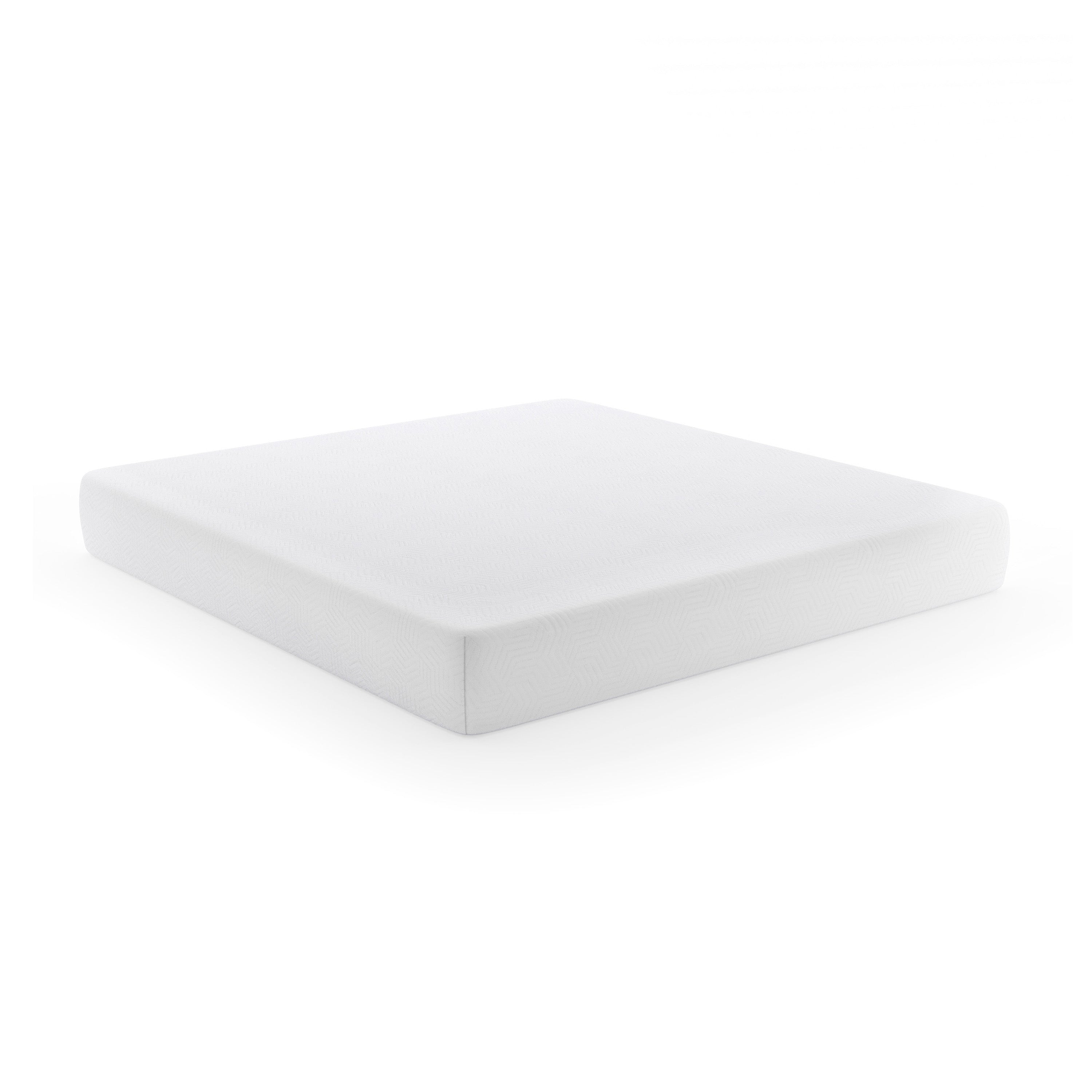 Cloud Green Tea Cooling Gel 3-Layer Memory Foam 10" King Mattress in a Box with CertiPUR-US Certification, Washable Cover, and Pressure Relief