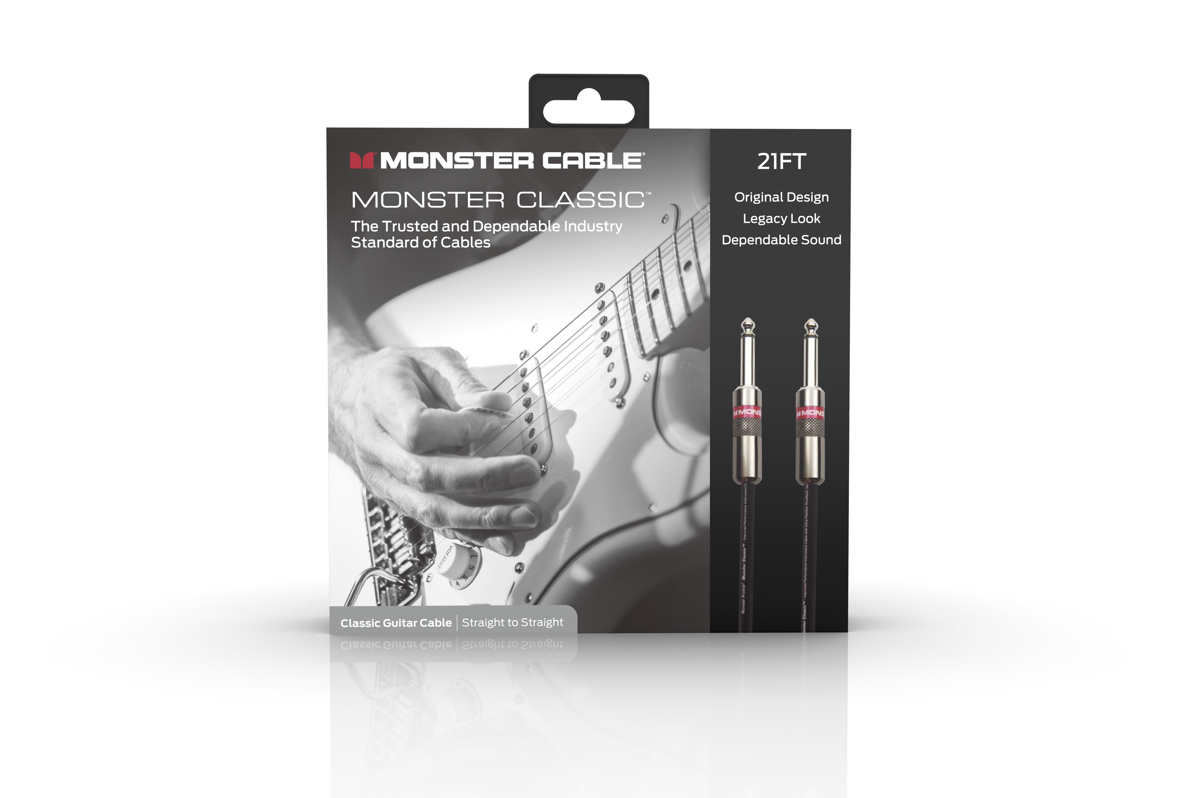 Monster CLAS-I-21WW Prolink Monster Classic 1/4" Instrument Cable. 21 ft - Straight to Straight