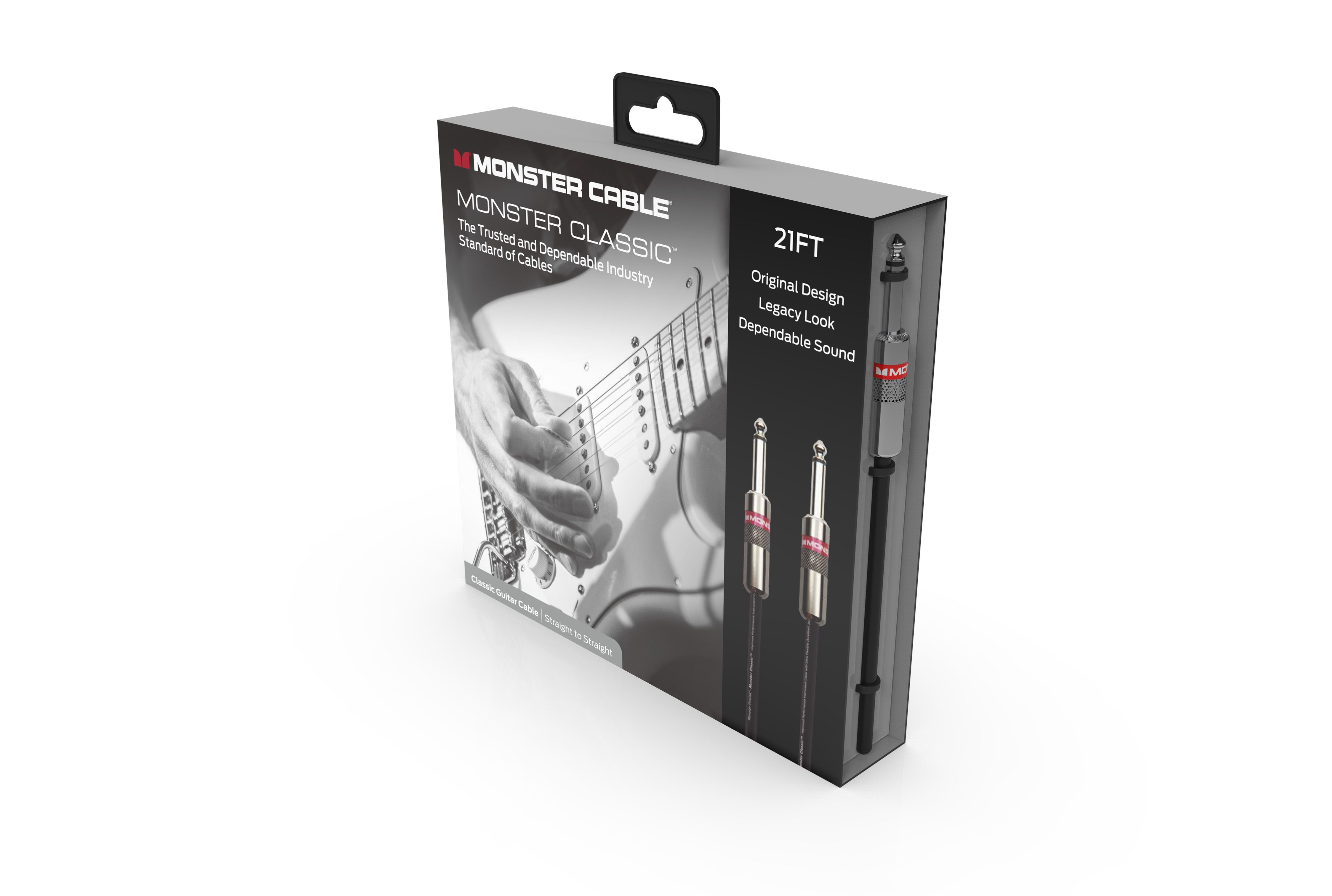 Monster CLAS-I-21WW Prolink Monster Classic 1/4" Instrument Cable. 21 ft - Straight to Straight