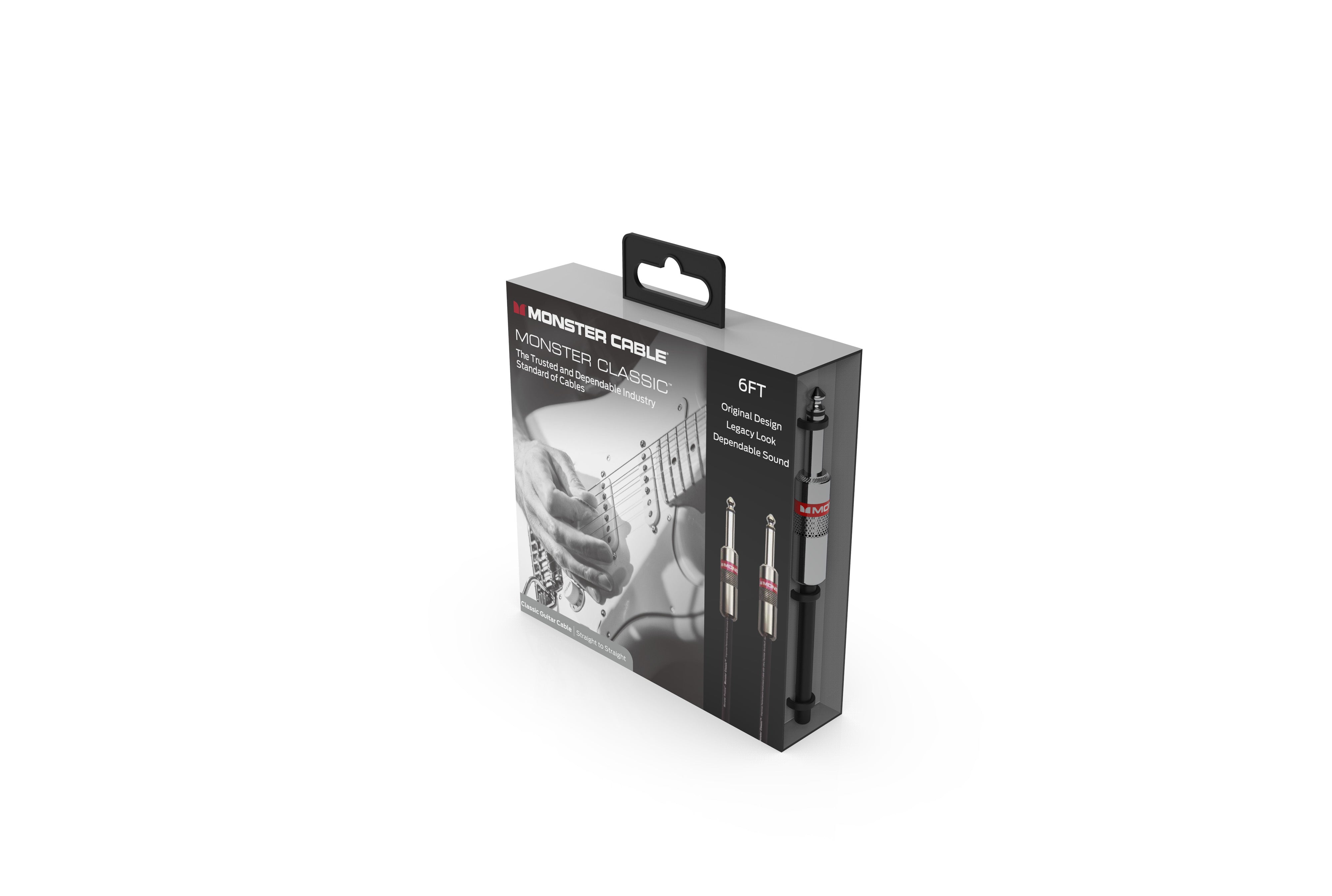 Monster CLAS-I-6WW Prolink Monster Classic 1/4" Instrument Cable. 6 ft - Straight to Straight