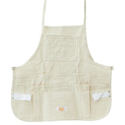 Custom Leathercraft 12-Pocket Canvas Bib Apron