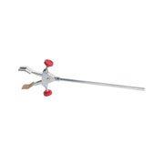 United Scientific® 2-Prong Burette Clamp With Extension Rod, Cork Coated Grips