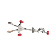 United Scientific® 2-Prong Burette Clamp With Boss Head, Cork Coated Grips